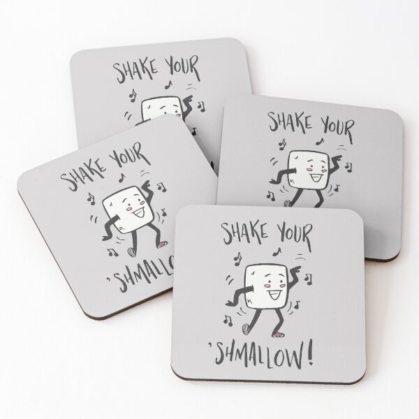 Aperçu de l'œuvre "Shake Your 'Shmallow" guimauve dansante créée et vendue par mritt.