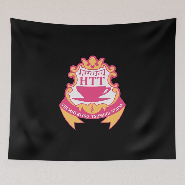 Item preview, K-ON! - Hōkago Tea Time (Pink Logo) designed and sold by Fireseed-Josh.