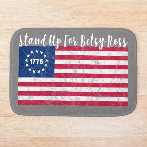 Item preview, Betsy Ross Patriotic 1776 Colonial Distressed Flag designed and sold by marsbees.