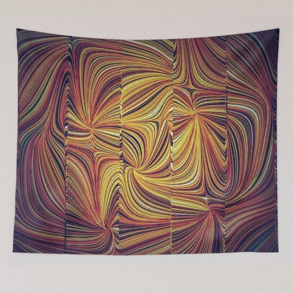 Item preview, Electric Field Art LVI designed and sold by The Rage Garden.