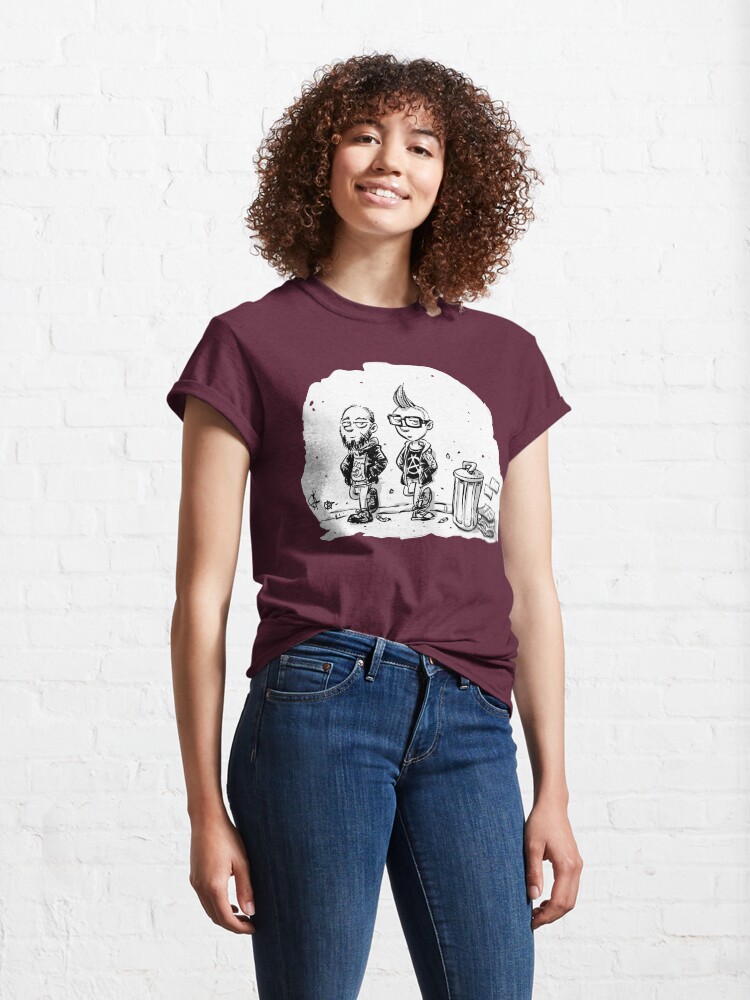 Alternative Ansicht von Punk's not dead Jochen & Raimund by Raimund Frey Classic T-Shirt