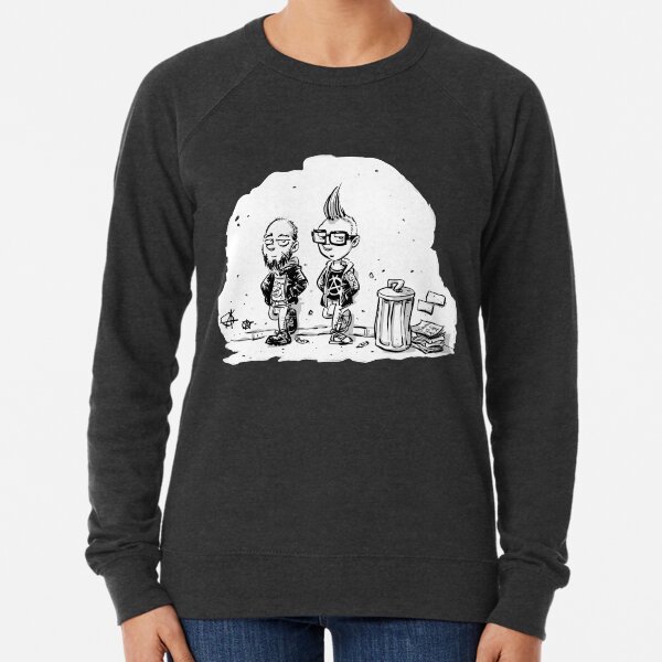 Punk's not dead Jochen & Raimund by Raimund Frey Leichter Pullover