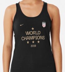 USWNT 2019 World Champions Logo Racerback Tank Top