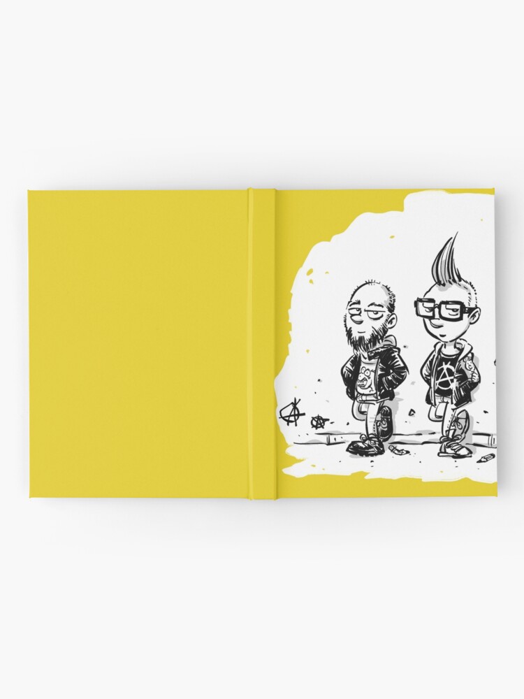 Alternative Ansicht von Punk's not dead Jochen & Raimund by Raimund Frey Notizbuch
