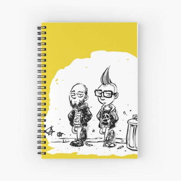 Punk's not dead Jochen & Raimund by Raimund Frey Spiralblock