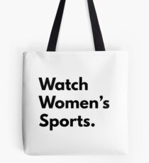 Watch Women's Sports Tote Bag