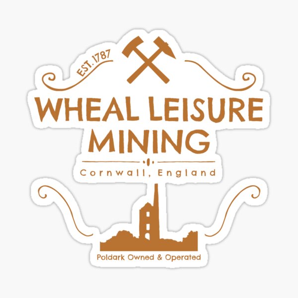 Wheal Leisure Mining - Copper Sticker