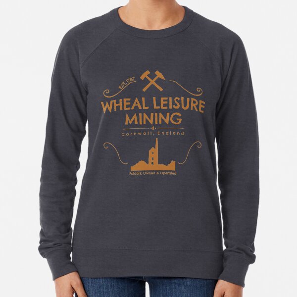 Wheal Leisure Mining - Copper Lightweight Sweatshirt