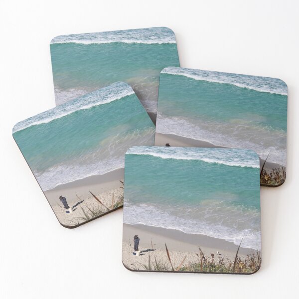Item preview, A lone fisherman near the ocean designed and sold by Matat Lipsky.