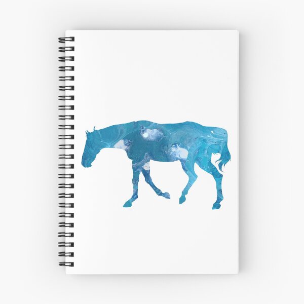 Item preview, Turquoise Marble Thoroughbred Horse Silhouette designed and sold by LuxeHurricane.