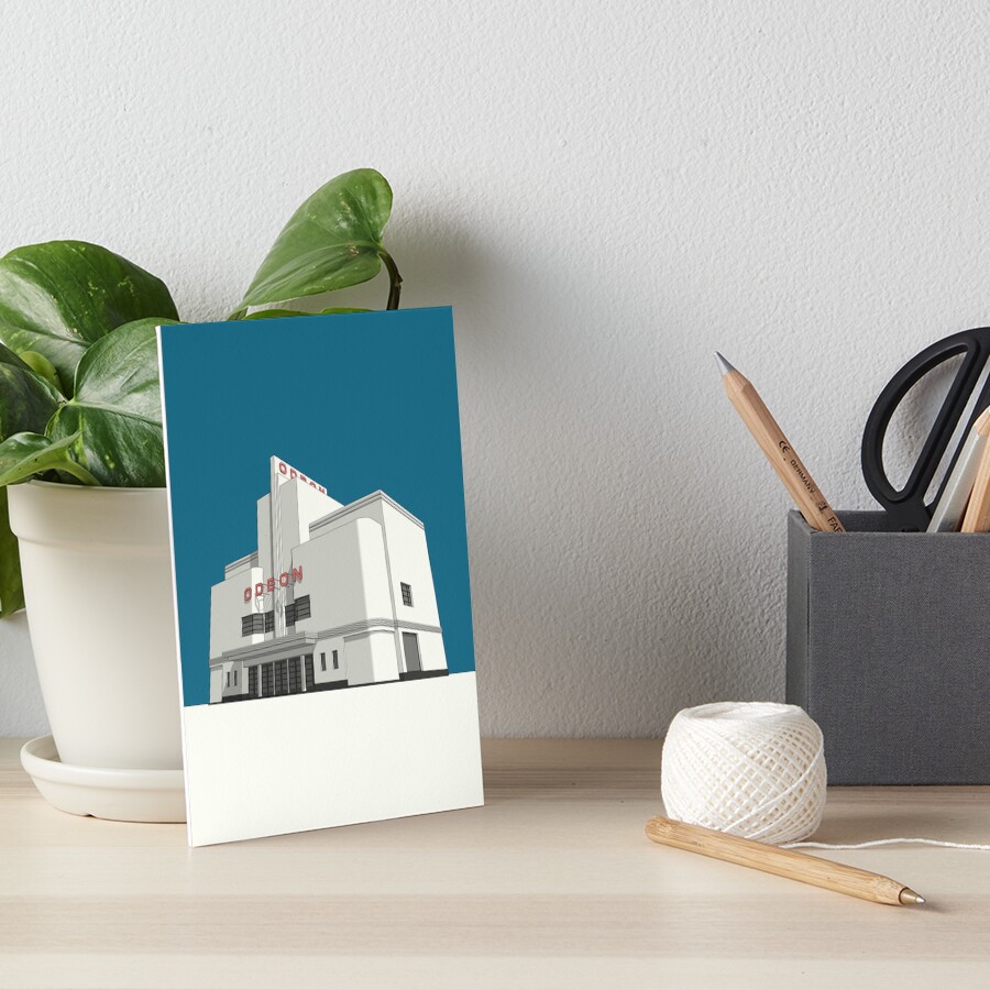 ODEON Balham Art Board Print