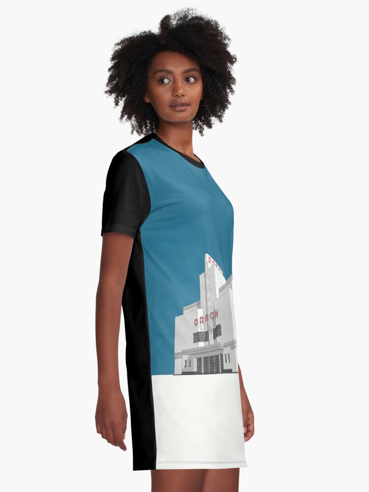 Alternate view of ODEON Balham Graphic T-Shirt Dress