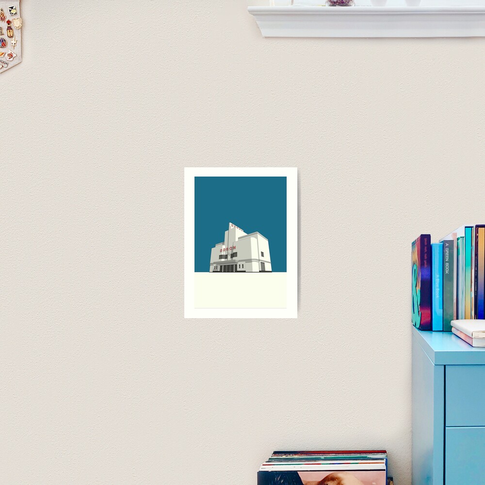 ODEON Balham Art Print