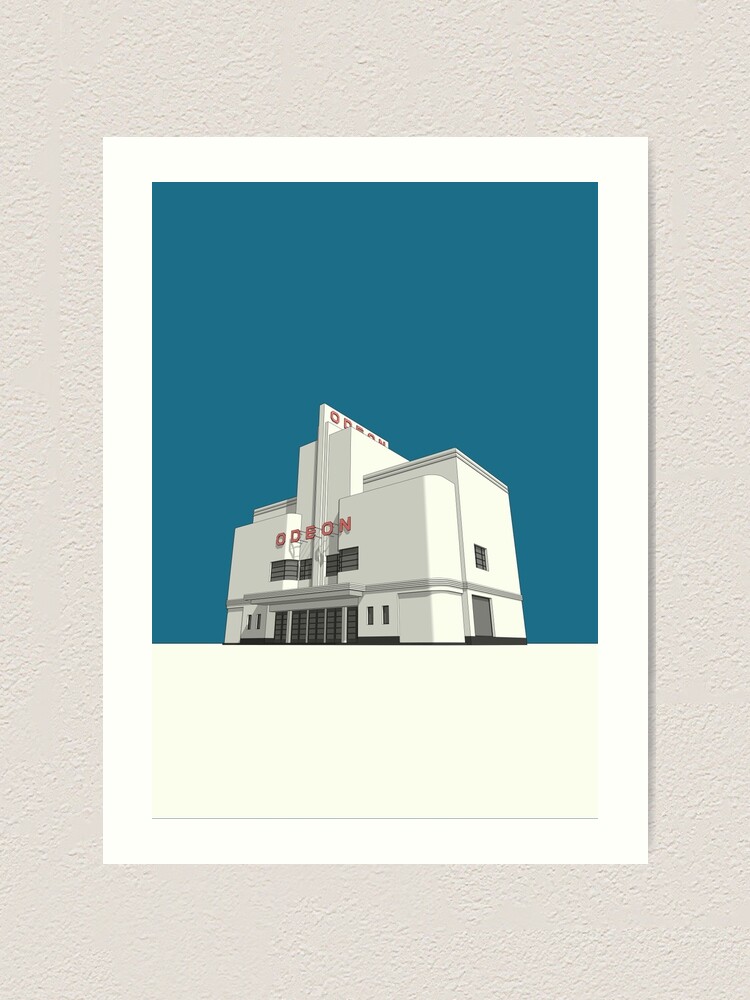Alternate view of ODEON Balham Art Print