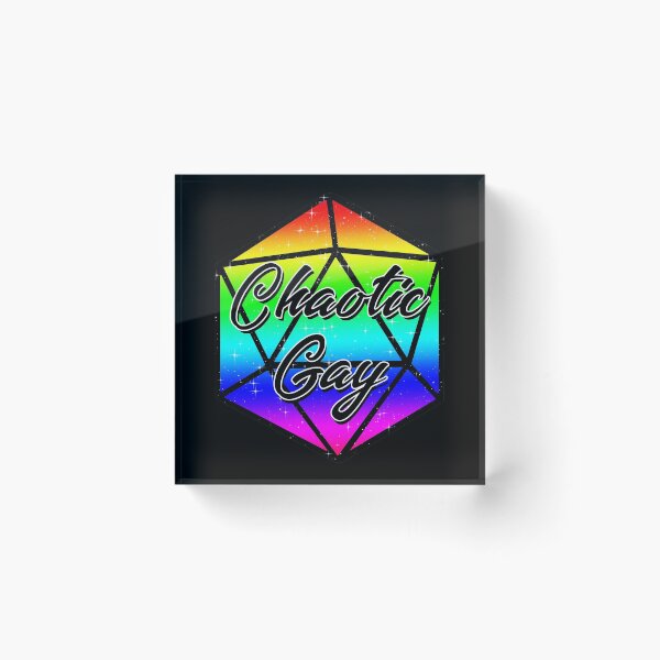 Item preview, Chaotic Gay designed and sold by IvyFrost.
