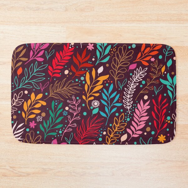Item preview, Floral botanical seamless leaves designed and sold by smotrivnebo.