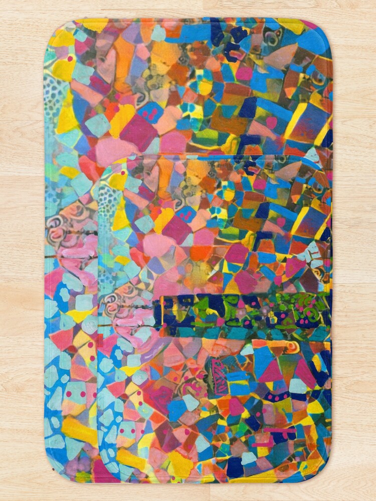 Alternate view of Chicago Confetti Bath Mat
