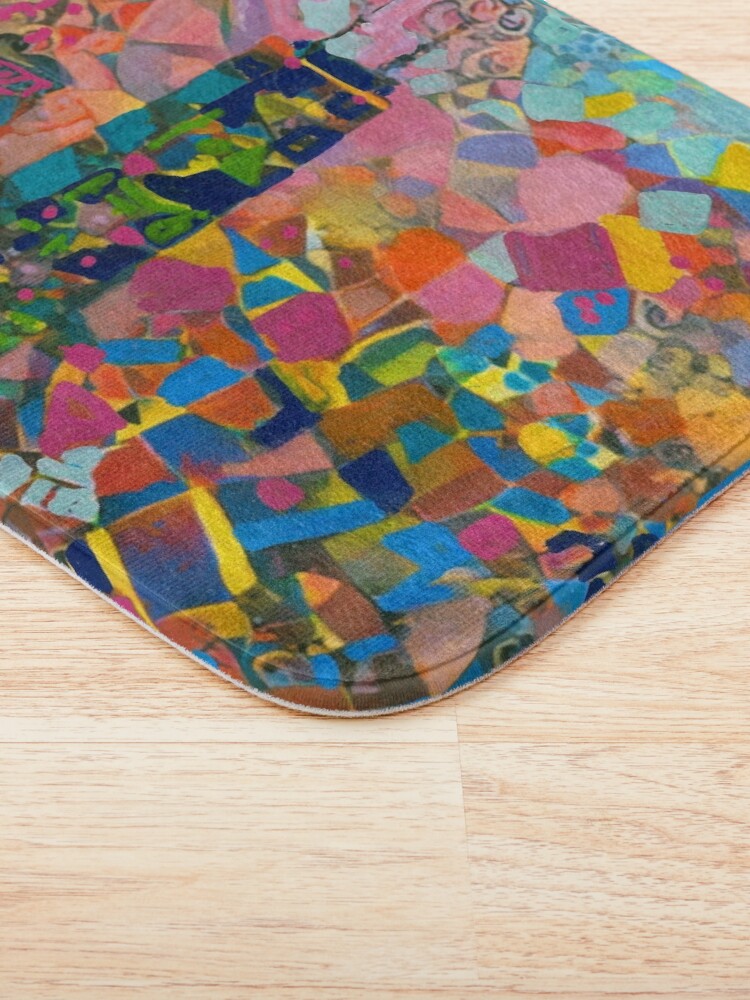 Alternate view of Chicago Confetti Bath Mat