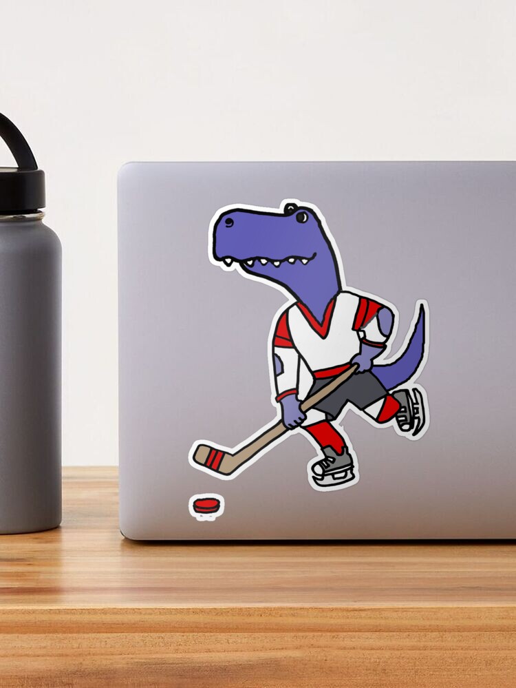 100 Pack Ice Hockey Stickers, Hockey Party Favors, Waterproof Stickers For Water Bottle Laptop Computer Phone