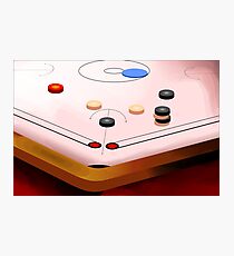 Amusing carom game Photographic Print