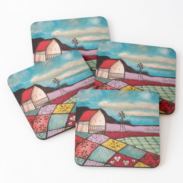Item preview, Patchwork fields  designed and sold by Gabrielle Le Grange.