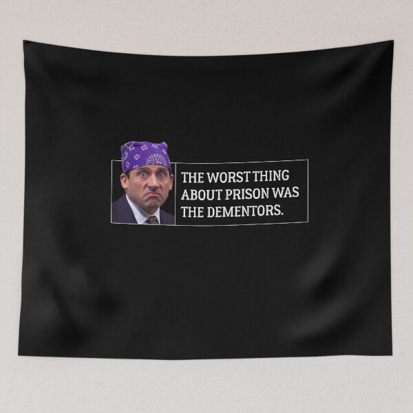 Item preview, The worst thing about prison was the Dementors designed and sold by Primotees.