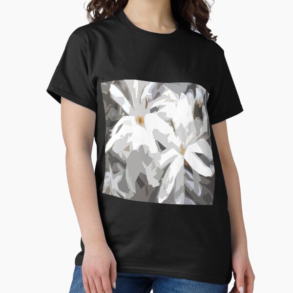 Spring - White Blossoms Deconstructed Classic T-Shirt