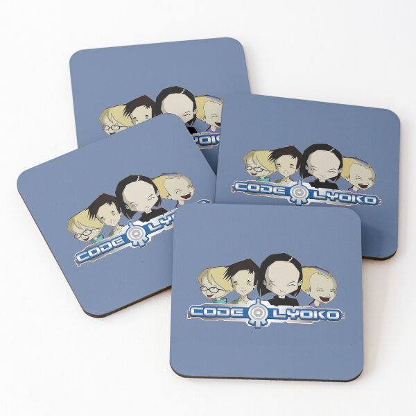 Code Lyoko Coasters (Set of 4)