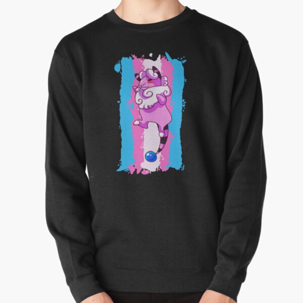 Trans Flag Flaaffy Pullover Sweatshirt