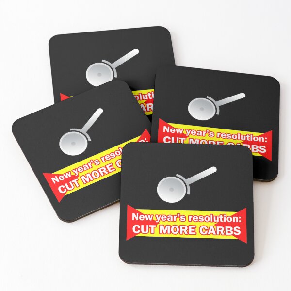 Item preview, New Year's Resolution: Cut more carbs – Funny pizza designed and sold by creepyjoe.