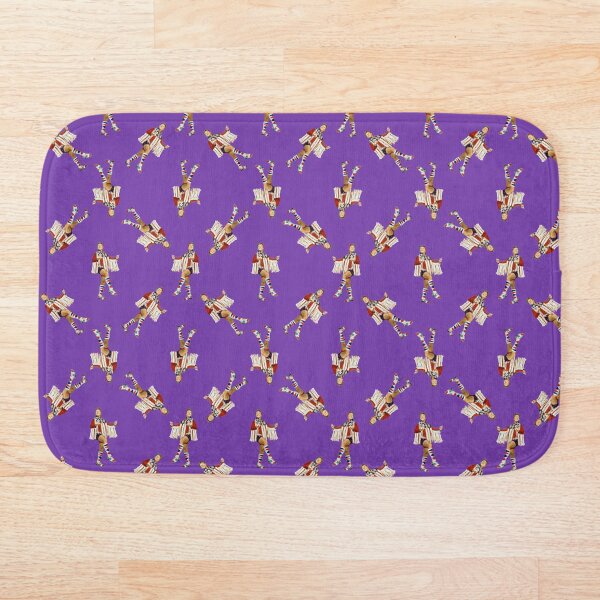 Behind the Candelabra Patriotic Gay Pride Bath Mat