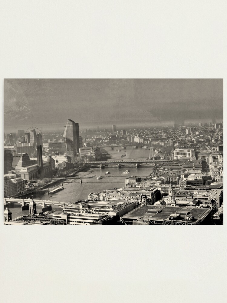 Alternate view of A London view Photographic Print
