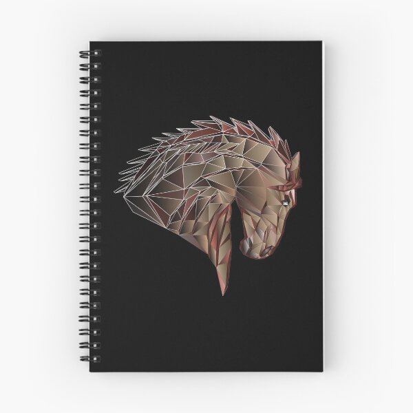 Item preview, Horse Head with Polygon Triangular Design graphic designed and sold by blive.