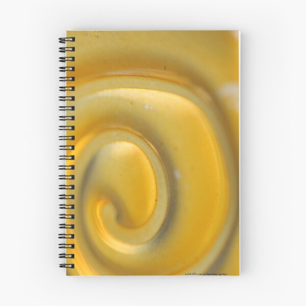 Item preview, YELLOW SWIRL Glass Chime © Vicki Ferrari designed and sold by Vicki Ferrari Photography.