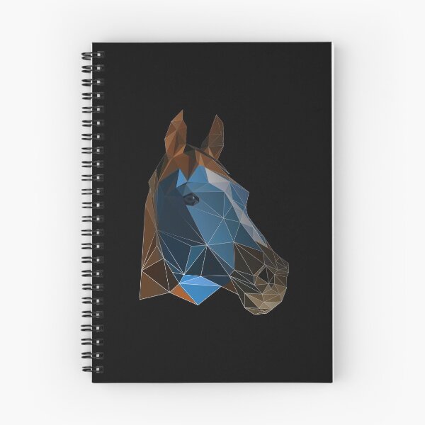 Item preview, Horse art Polygon triangular Head product designed and sold by blive.