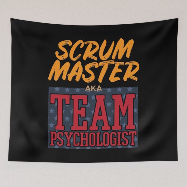 Item preview, Funny Project Manager aka Team Psychologist Agile graphic designed and sold by woodsgoodsco.