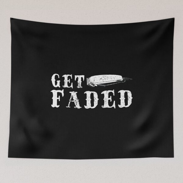 Item preview, Get Faded Barber design Funny Hair Trimmer Stylist Gift Tee designed and sold by woodsgoodsco.
