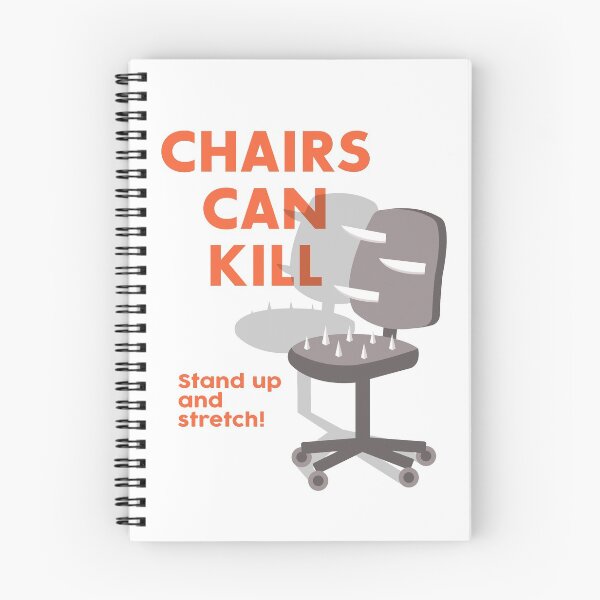 Item preview, Chairs Can Kill! designed and sold by Dog-head.
