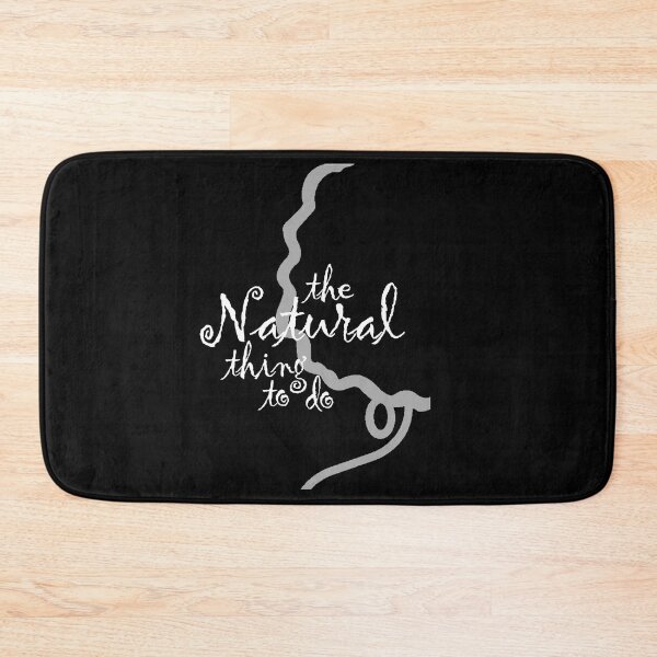 Item preview, The Natural Thing to do with Afro silhouette graphic designed and sold by ChestnutAlley.