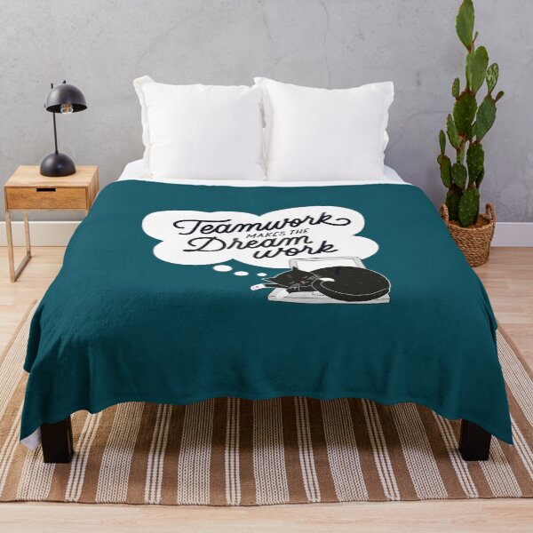 Item preview, Teamwork makes the dream work designed and sold by Kerstin Ebner.