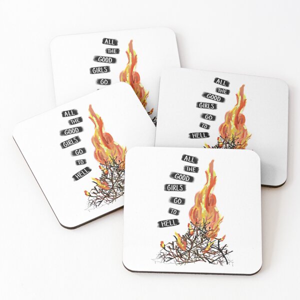 Item preview, All the Good Girls Go to Hell designed and sold by Olivia Ossege.