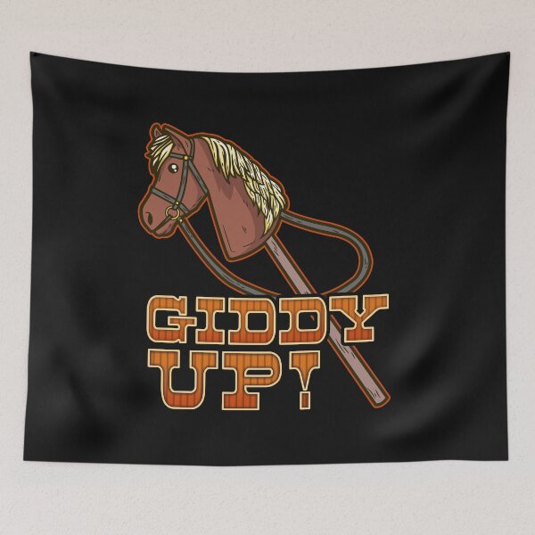 Item preview, Giddy Up hobbyhorsing design for a hobbyhorse equestrian designed and sold by biNutz.
