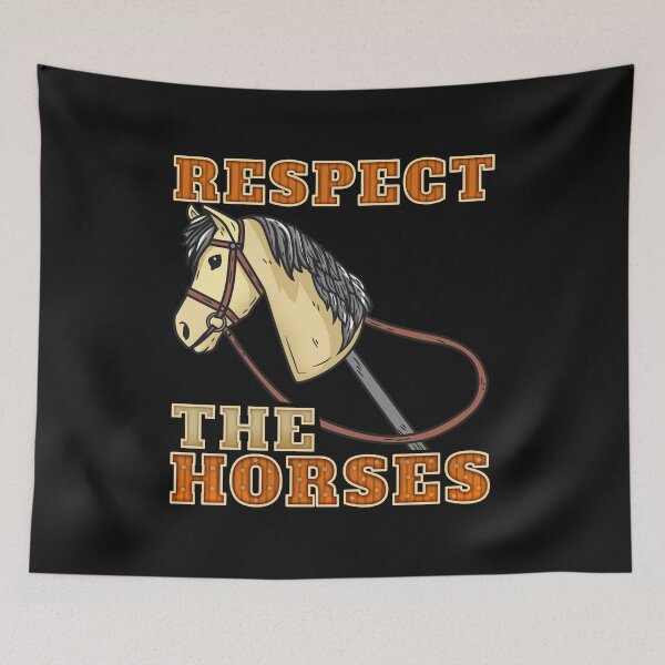 Item preview, Respect The Horses Hobbyhorsing design hobbyhorse equetrian designed and sold by biNutz.