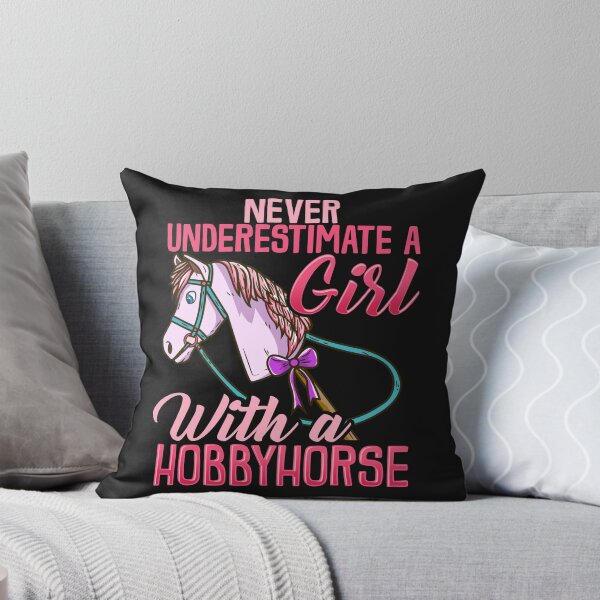 Item preview, Never Underestimate A Girl With A Hobbyhorse product designed and sold by biNutz.