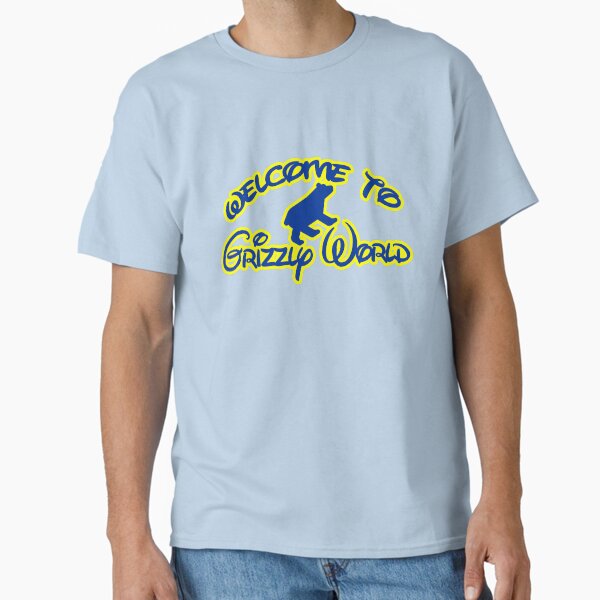 Item preview, Welcome To Grizzly World Blue/Yellow designed and sold by MemfoBrand.