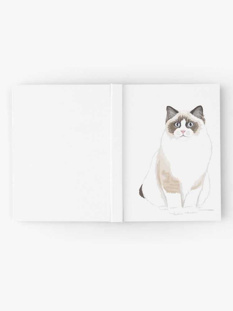 Alternate view of Seal Bicolor Ragdoll Hardcover Journal