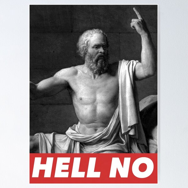 Item preview, HELL NO designed and sold by aleatoryz.