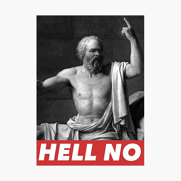 Item preview, HELL NO designed and sold by aleatoryz.
