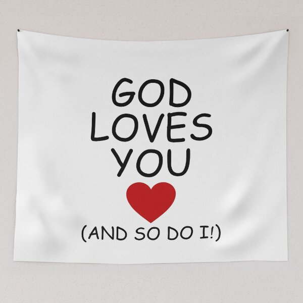 Item preview, God Loves You And So Do I Christian VBS Religious T-Shirt  designed and sold by JoDesignLab.