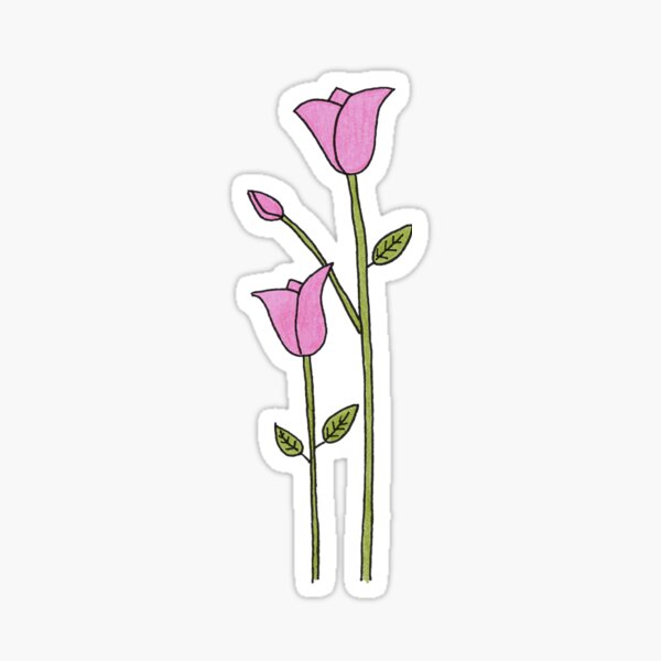 Tulips Sticker